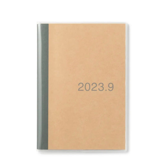 Kraft Paper Monthly Planner (2023.8 to 2024.9)