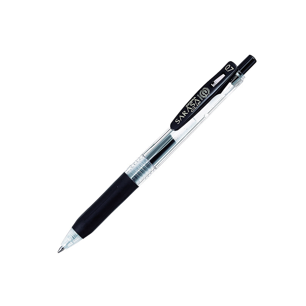 Sarasa Clip Gel Retractable Pen - Black (Set of 5)