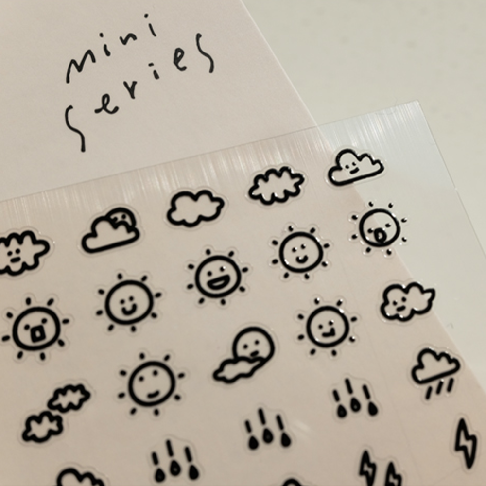 Deco Weather Stickers - #110