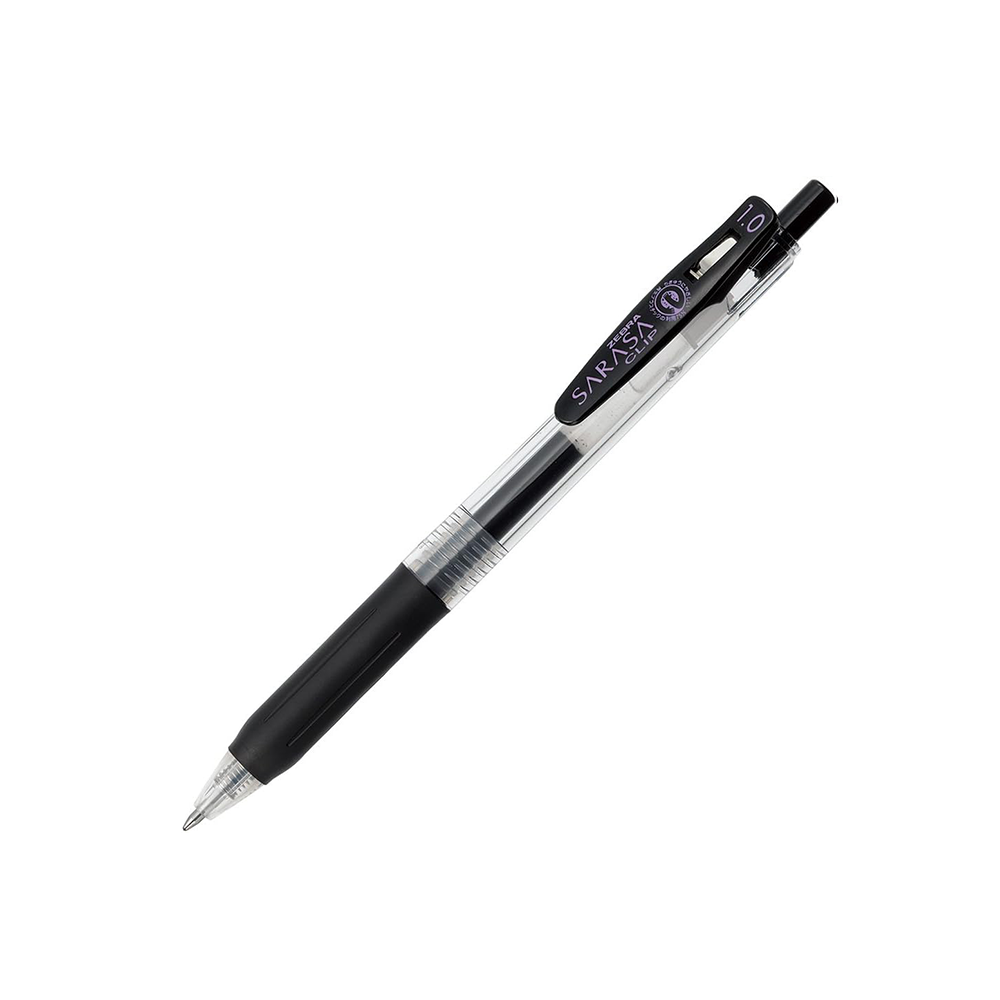 Sarasa Clip Gel Retractable Pen - Black (Set of 5)