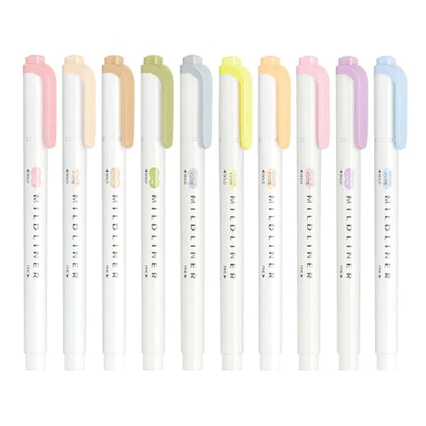 Mildliner Double-sided Highlighter (Set of 5) - Natural