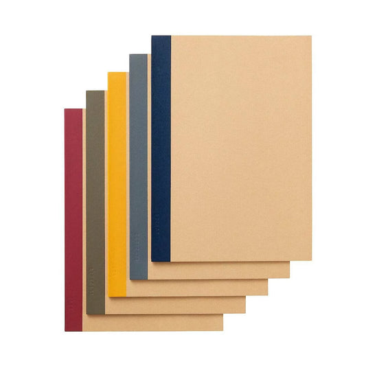 Recycling Paper Notebook - B5 (Set of 5)