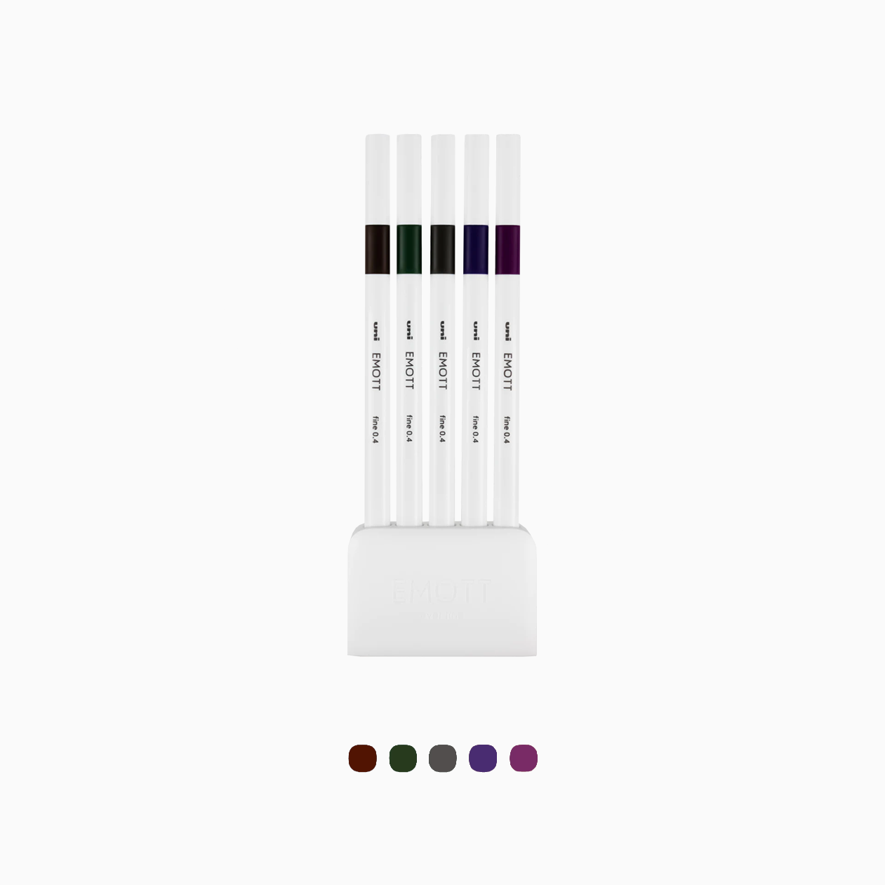 EMOTT Fineliners - 5 Color Set - Vintage