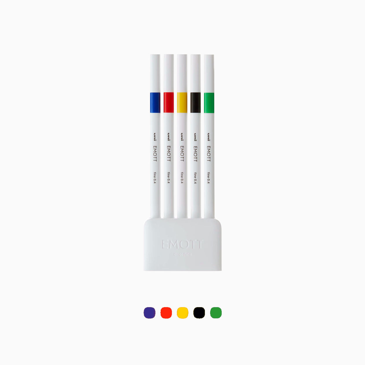 EMOTT Fineliners - 5 Color Set - Vivid