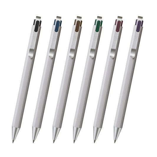 Ballsign iD Gel Pen - 6 Color Set (6 Blacks)