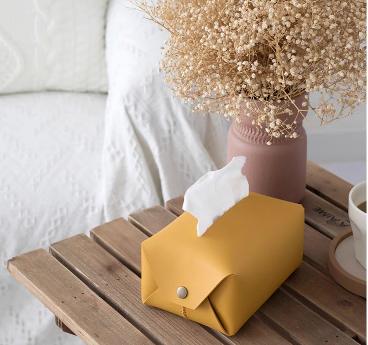 PU Leather Tissue Boxes