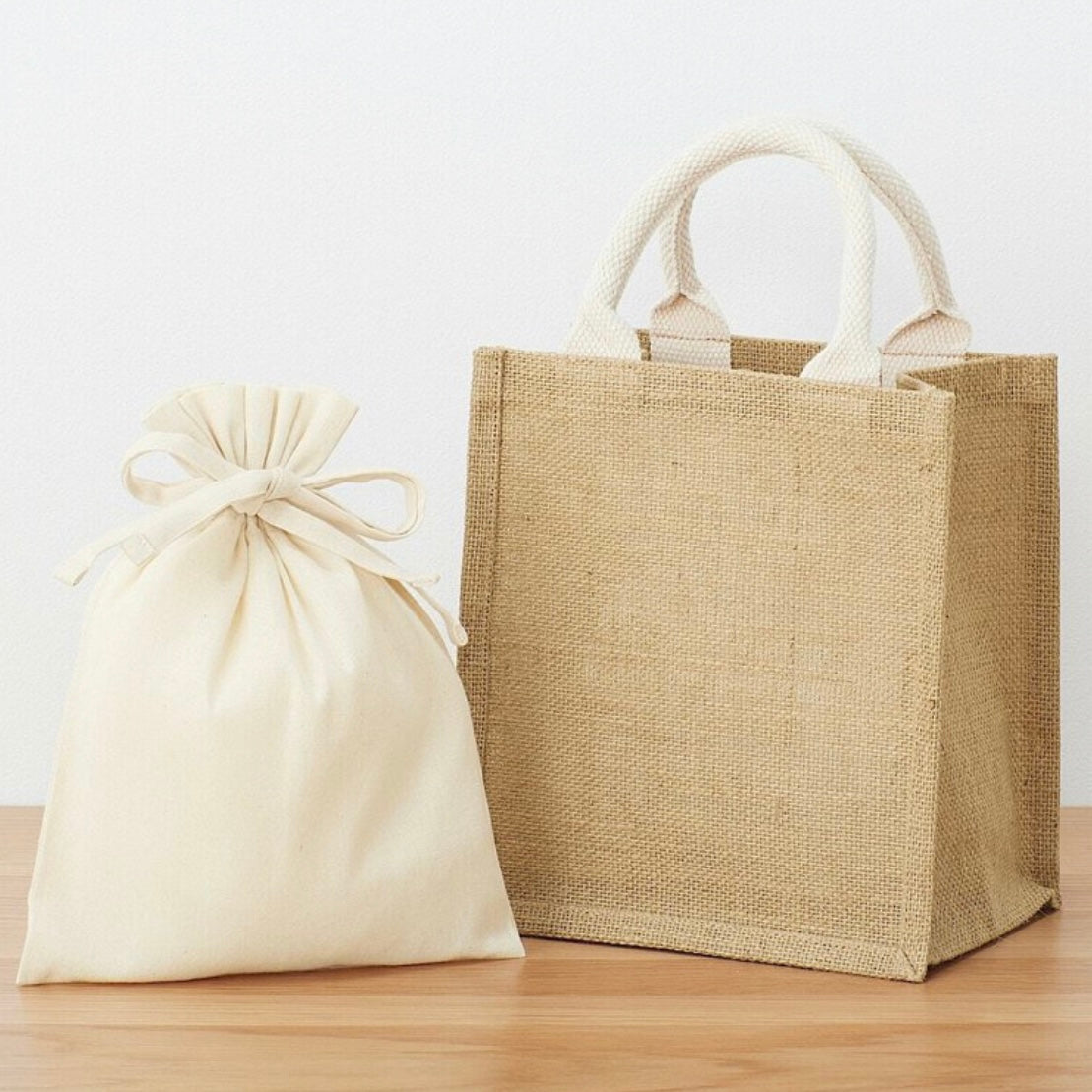 Jute My Bag - Raw White