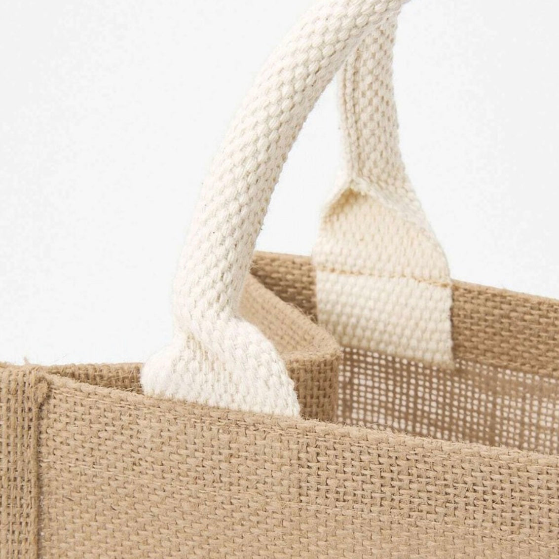 Jute My Bag - Raw White