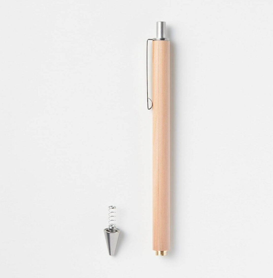 Retractable Cedar Wood Pen