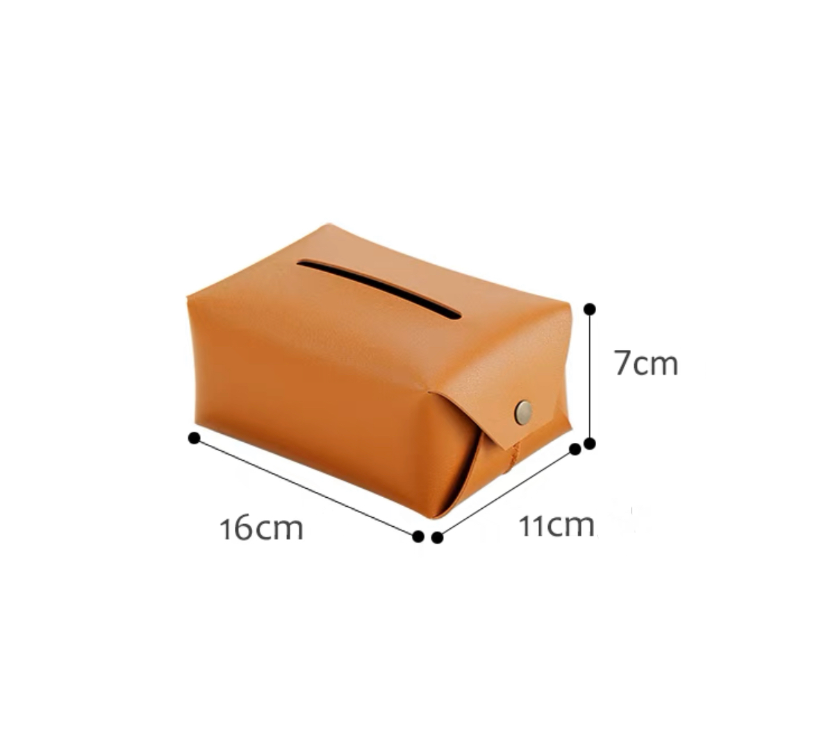 PU Leather Tissue Boxes