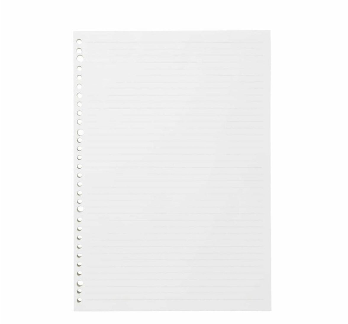 Loose Leaf Ruled Paper