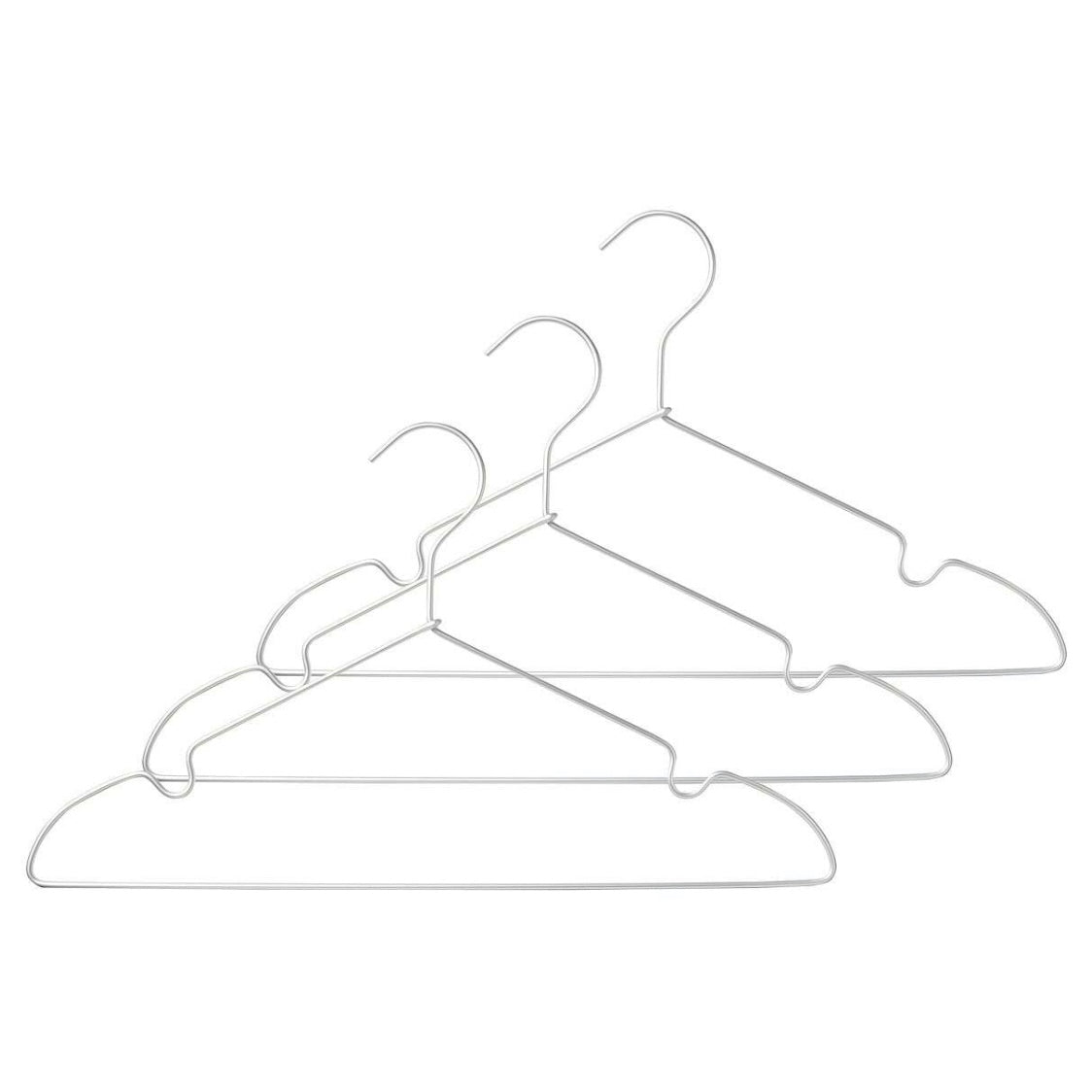 Aluminium Laundry Hanger - Set of 3 / 42cm