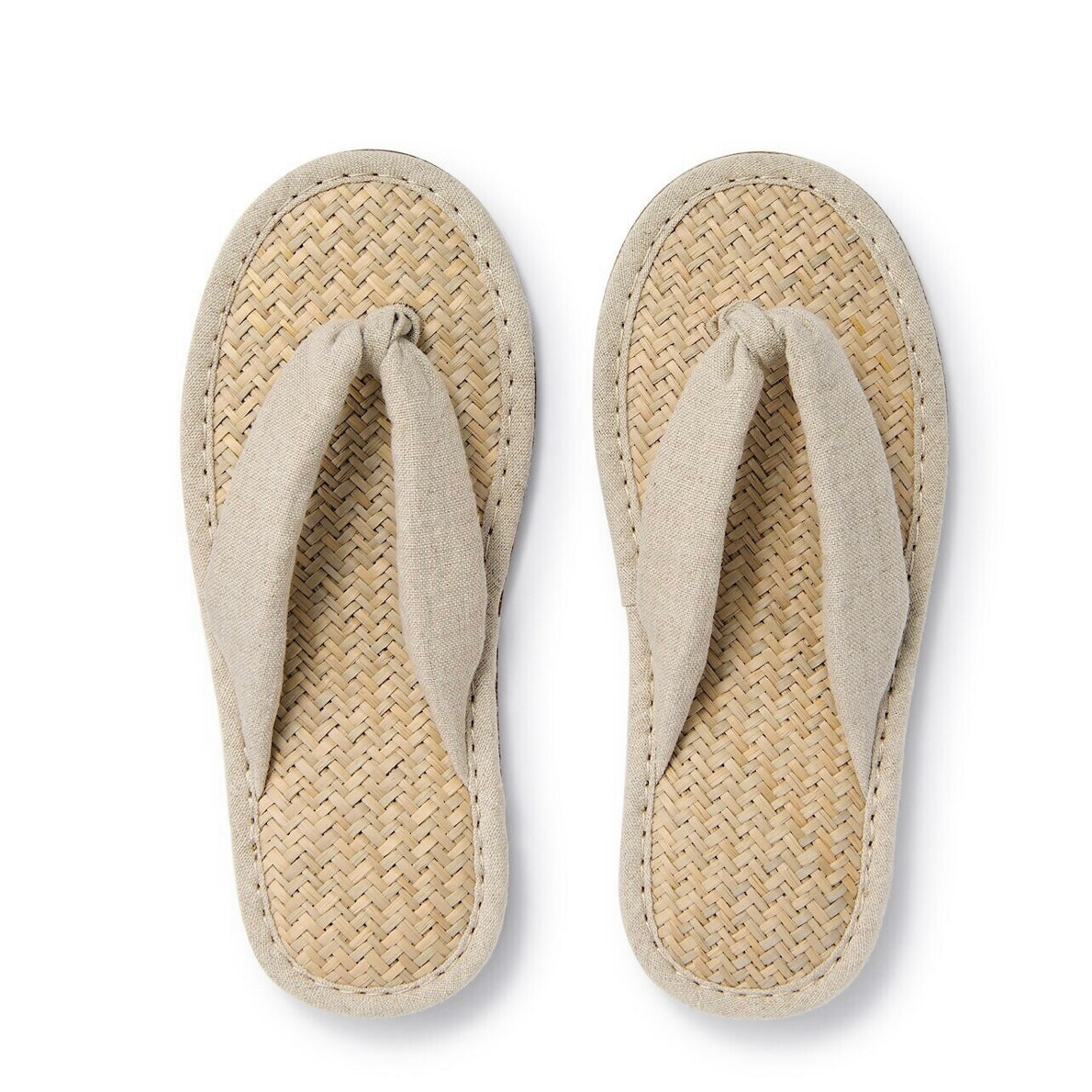 Malay Straw Flip Flops Maple Staple