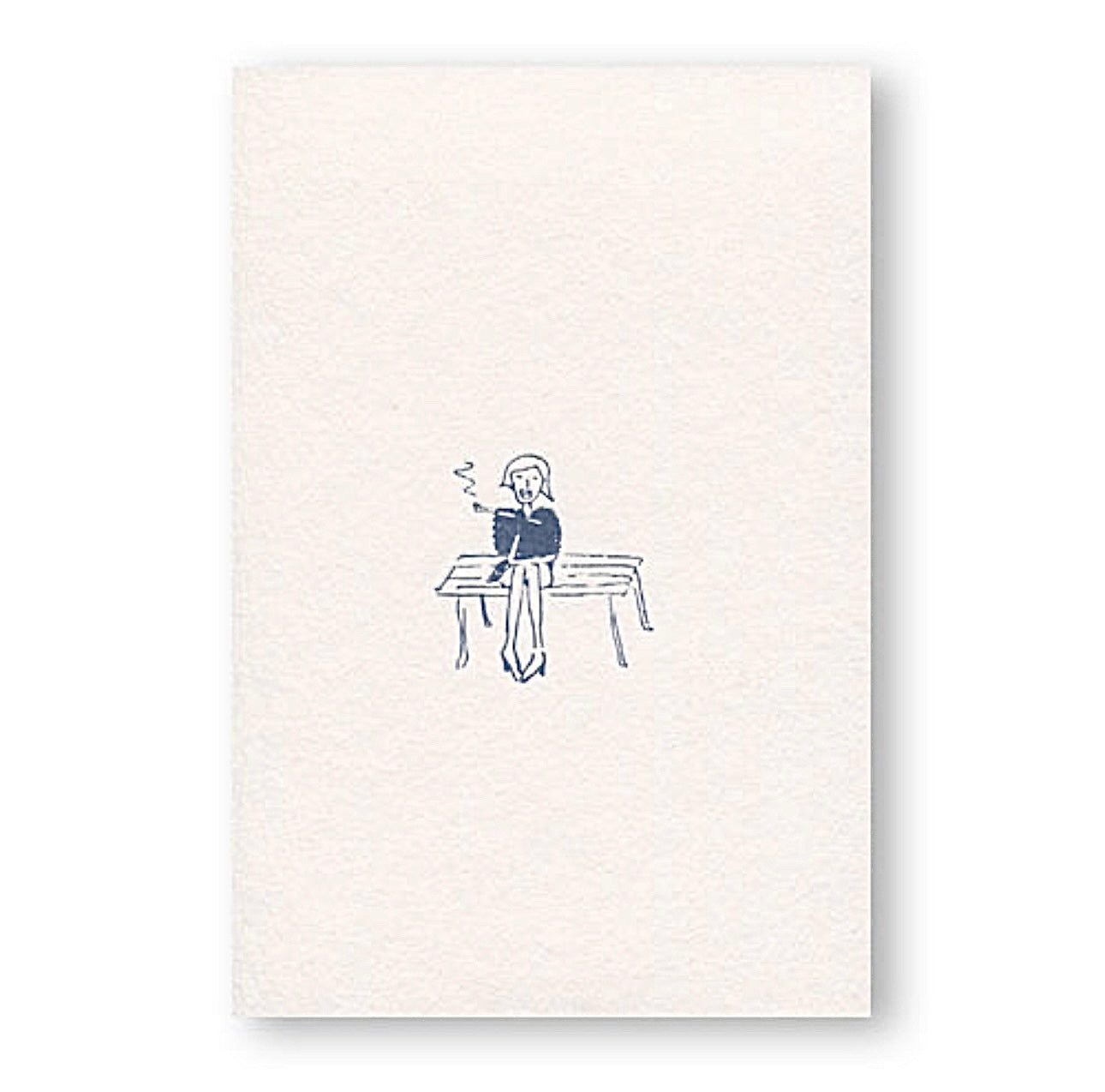 Letterpress Postcard - Smoking