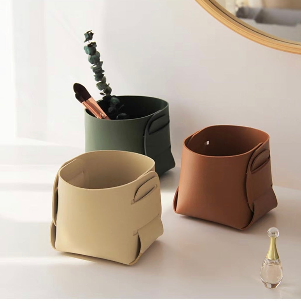 PU Leather Pen Holder