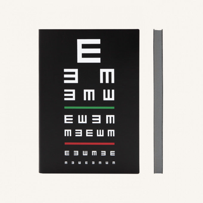 Signature Eye Chart Grid Notebook - A5