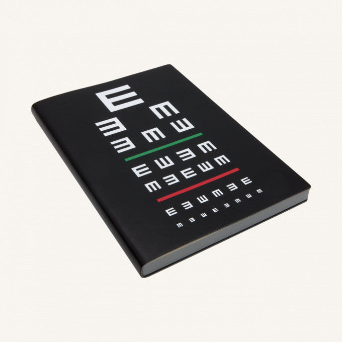 Signature Eye Chart Grid Notebook - A5