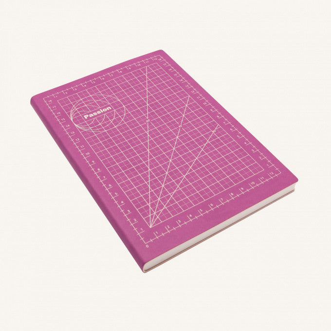 Signature Mathematical Grids Grid Notebook - A5, Passion